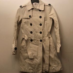Comptoir Des Cotonniers Beige Trench Coat